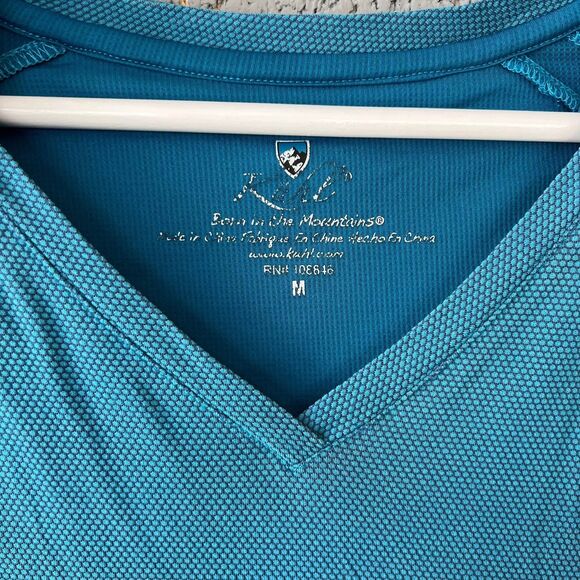 Kuhl Hooded Sweatshirt Size Medium Blue Hiking Gorpcore - Picture 3 of 4